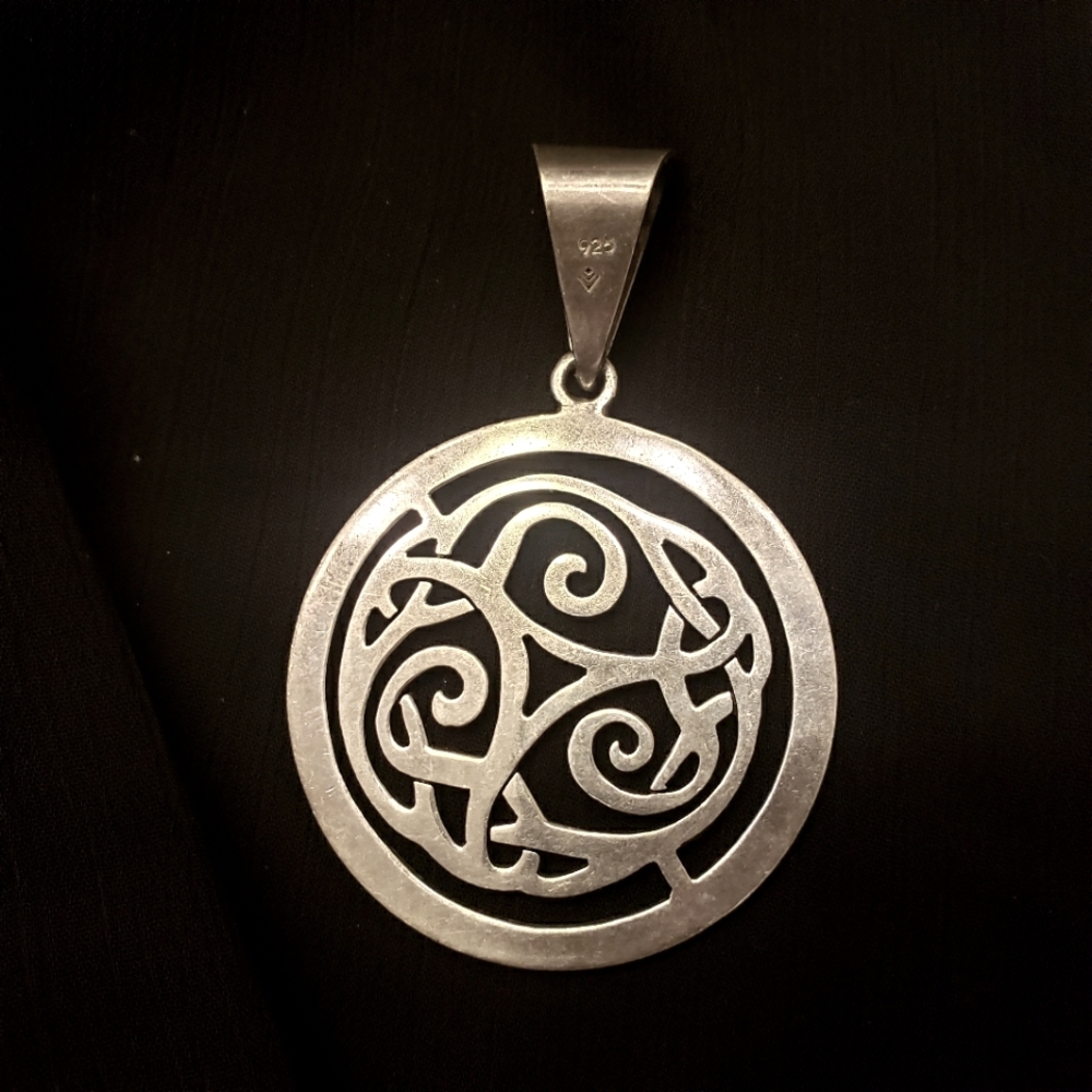 Silpada Celtic-design, sterling pendent